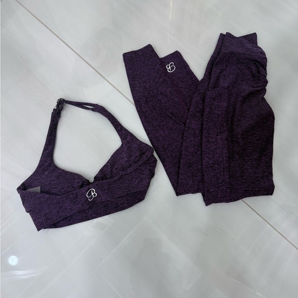 Bombshell Sportswear Purple Sports Bra Intimates - Picture 1 of 2